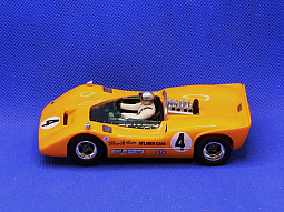 Slotcars66 McLaren M6A 1/32nd scale Revell Monogram slot car Orange #4    